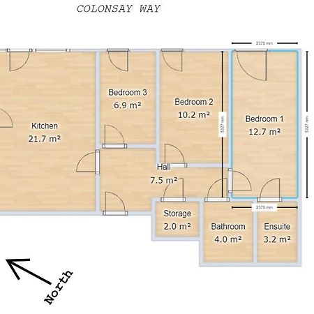 אדינבורו Fabulous 3 Bedroom Flat מראה חיצוני תמונה